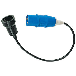 ADAPTATEUR 230V MALE CEE17 / FEMELLE FRANCAISE 16A