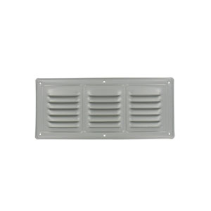 GRILLE ALUMINIUM ARGENTE 360x160