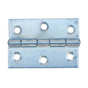 CHARNIERE PLATE 63x44 ACIER ZINGUE