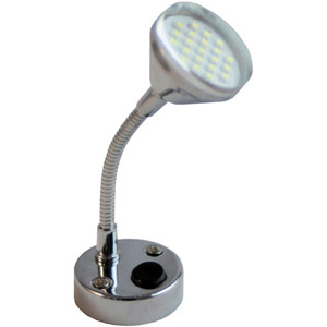 1 SPOT SUR PIED A LEDS 12V FLEXIBLE