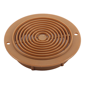 GRILLE PLASTIQUE Ø60 MARRON