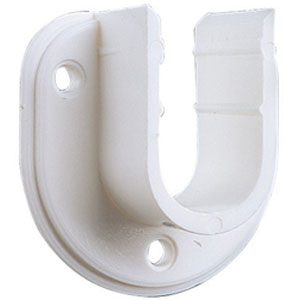 2 SUPPORTS DE TRINGLE DIAM. 16 37x37 BLANC