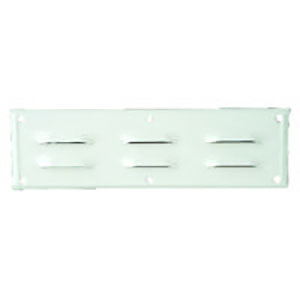 1 GRILLE ALUMINIUM LAQUE 200x60 BLANC