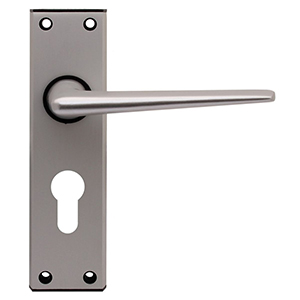 POIGNEE DE PORTE POUR SERRURE EUROLOCK ALUMINIUM