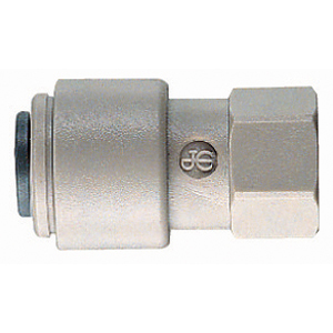 Embout adaptateur inox 1/2 intérieur x 3/8 extérieur