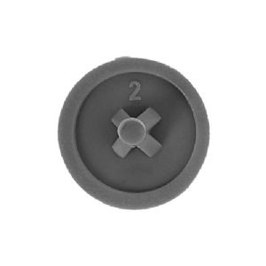 BLISTER DE 20 CACHE-VIS GRIS FONCE DIAMETRE 11MM