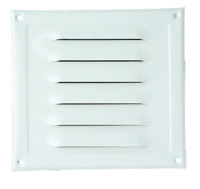 GRILLE ALUMINIUM LAQUE 130x120 BLANC