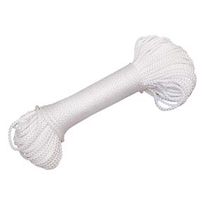 Corde en nylon blanc 3 mm 20 m