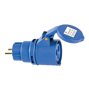 ADAPTATEUR FEMELLE CEE17/MALE SCHUKO