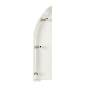 CACHE EXTERIEUR GAUCHE DE VOLET BLANC PETIT MODELE