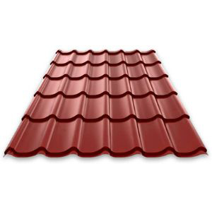 PANNEAU TUILE ACIER SAFIR TERRA COTTA 3X1,1M
