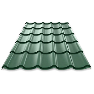 PANNEAU TUILE ACIER SAFIR VERT 3X1,1M