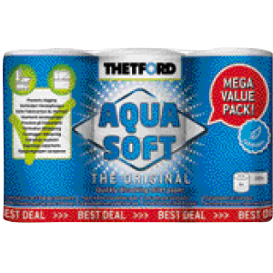 1 PACK AQUA SOFT 6 ROULEAUX