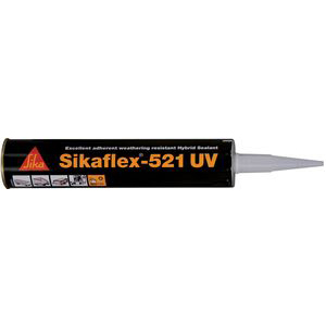 1 POCHE DE 600ML DE SIKAFLEX 521UV BLANC