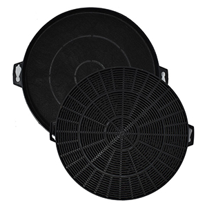 1 LOT DE 2 FILTRES CHARBON D.210 HOTTE CASQUETTE CR200