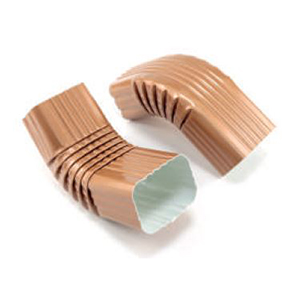 1 COUDE FRONTAL RECTANG. INTERIEUR DESCENTE 60X80 ARDOISE (remplacé par XMH820879)
