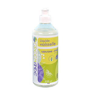 1 FLACON LIQUIDE VAISSELLE ECOLOGIQUE 500ML VERVEINE EXOTIQ