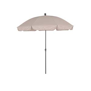 1 PARASOL TOILE 2M TAUPE