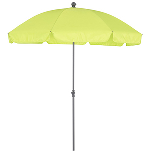 1 PARASOL TOILE 2M CITRON VERT