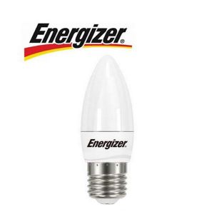 1 AMPOULE LED FLAMME E27 ES 5.9W BLANC CHAUD NON DIMMABLE