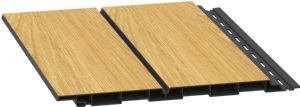 1 E013 LAME BARDAGE ALVEOLAIRE EX HONEY OAK 3800X280,9X15MM