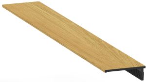 1 E021 PROFIL DE FINITION EN U HONEY OAK 4200X40X17,5 MM