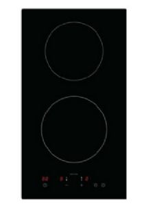 1 TABLE INDUCTION 2 ZONES 3700W SENSITIVES ENCASTRABLE NOIR