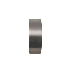 1 EMBOUT DECORATIF EN NICKEL BROSSE POUR MÂT DE Ø 28 MM