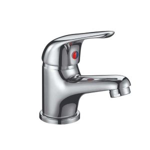 1 MITIGEUR DE LAVABO TIDY MONO AVEC BONDE A POUSSOIR 40 MM