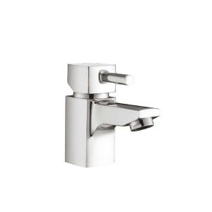 1 MITIGEUR DE LAVABO FORME MINI MONO AVEC BONDE A POUSSOIR
