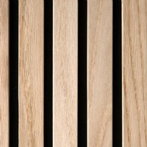1 PAREMENT TASSEAUX CHENE NATUREL FEUTRINE NOIRE 2,65M