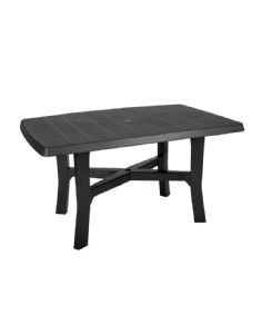 1 TABLE RECTANGLE ANTHRACITE 138X88 CM