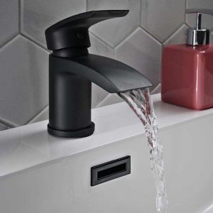 1 MITIGEUR DE LAVABO NOIR