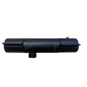 1 MITIGEUR DE DOUCHE HORIZONTAL NOIR Ø 45 MM