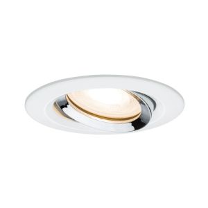 1 APPLIQUE NOVA PLUS Ø93MM 12/230V IP65 35W BLANC MAT/ALU