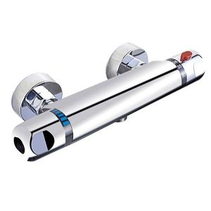 1 MITIGEUR THERMOSTATIQUE DE DOUCHE HORIZONTAL CHROME
