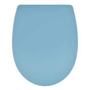 1 ABBATANT WC MARBELLA BLEU NORDIQUE