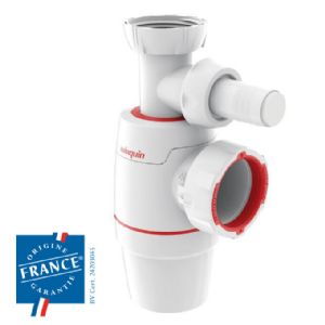 1 SIPHON EVIER D40 AVEC PRISE MACHINE A LAVER