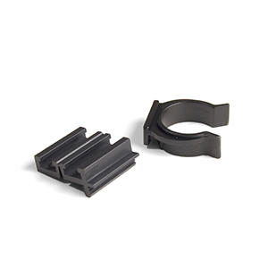 1 BOITE 200 PINCES CLIPS PLASTIQUE NOIR POUR PIED XR-106822S