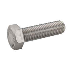 1 BTE 200 VIS TETE HEXAG FIL TOT DIN933 INOX A2 MIN 50 M5X50