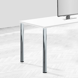 1 LOT DE 4 PIEDS DE TABLE EN ALUMINIUM Ø60 HAUTEUR 710 MM