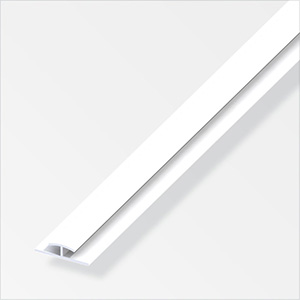 1 PROFIL DE JONCTION H BLANC PVC 3.5X40X23MM LONGUEUR 2,050M