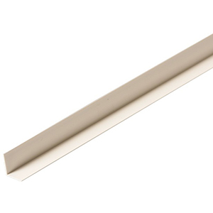 1 CORNIERE BLANC PVC 20X20 EPAIS. 1MM LONGUEUR 4,40M