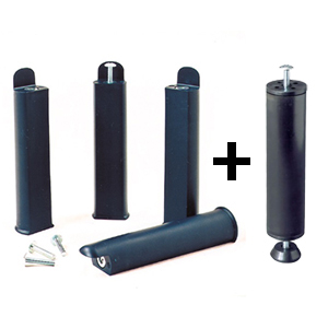 1 ENSEMBLE DE 4 PIEDS DE LIT + 1 PIED CENTRAL HT 320MM (remplacé par XR-29405S)