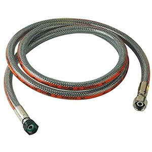 1 FLEXIBLE INOX BUTANE / PROPANE LONGUEUR 2M